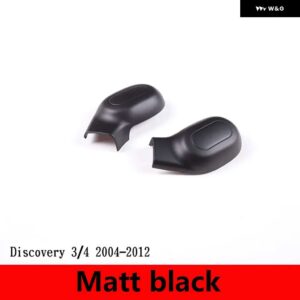 ランドローバー ディスカバリー 3/4 LR3 LR4 フリーランダー 2 07-15 ABS 黒木目ギアシフトヘッドカバー ステッカー カー - Discovery 3 R4
