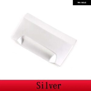 ランドローバー ディスカバリー 4 RL4 2010-2016 ABS 中央制御アーム レスト ボックスパネル カバー トリム ステッカー カー - Silver