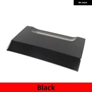 ランドローバー ディスカバリー 4 RL4 2010-2016 ABS 中央制御アーム レスト ボックスパネル カバー トリム ステッカー カー - black