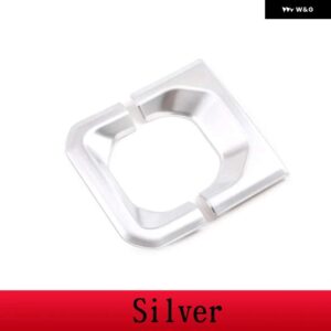 ランドローバー ディフェンダー 90 110 2020-2023 ABS /カーボンカーセンターコンソール ギアシフトカバー ステッカー カー - Silver