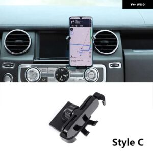 ランドローバー ディスカバリー 4 2010-2016 ABS 車多機能携帯電話ホルダー 自動車電話 GPS ナビゲーション ホルダー カー - Style C