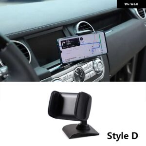ランドローバー ディスカバリー 4 2010-2016 ABS 車多機能携帯電話ホルダー 自動車電話 GPS ナビゲーション ホルダー カー - Style D