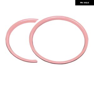 BMW スピードメーター装飾 ステッカー タコメーターカバー MINI COOPER JCW F54 F55 F56 F57 F60 コンビネーションメーター装飾 - Pink