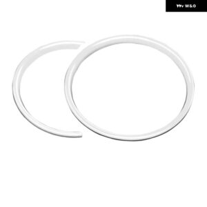 BMW スピードメーター装飾 ステッカー タコメーターカバー MINI COOPER JCW F54 F55 F56 F57 F60 コンビネーションメーター装飾 - White