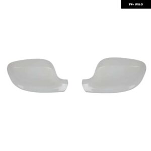 BMW 自動リア加熱ミラーガラスカバー フレームウィンカーライトアンダー X1 E84 2010 2011 2012 X3 F25 2010-2013 - White Cover LR