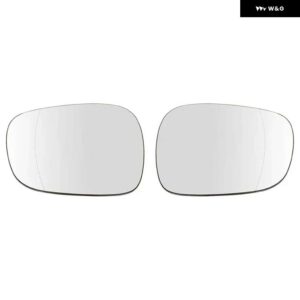 BMW 自動リア加熱ミラーガラスカバー フレームウィンカーライトアンダー X1 E84 2010 2011 2012 X3 F25 2010-2013 - Heated Glass LR