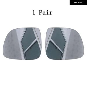 アウディ 自動交換加熱ウイングリアミラーガラス Q7 38961 - A Pair