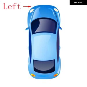 アウディ 自動フロントバンパー フォグランプ グリル グリル カバー Q7 SLINE 2016-19 4M0807681D 4M0807682D - Left