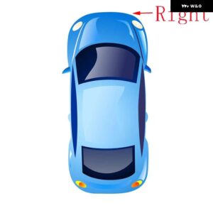 アウディ 自動フロントバンパー フォグランプ グリル グリル カバー Q7 SLINE 2016-19 4M0807681D 4M0807682D - right