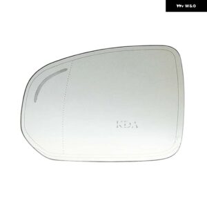 ボルボ 自動加熱死角ハザードウイングリアミラーガラス XC60 2018-23 V90 2017-2022 - LH　Blind　Spot　Heated