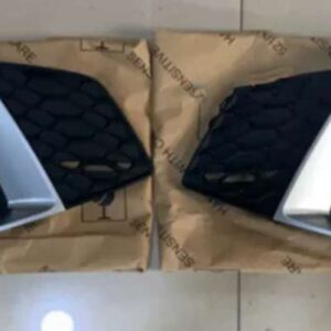 アウディ フロントハニカムバンパー フォグライト グリル グリル カバー ACC 穴付き A5 S5 SLINE S-LINE スポーツモデル 2020-23 - A pair A