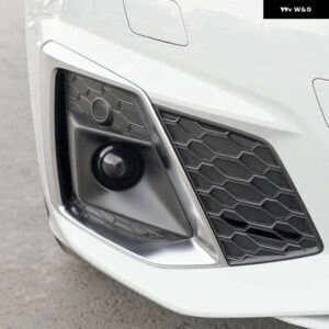 アウディ フロントハニカムバンパー フォグライト グリル グリル カバー ACC 穴付き A5 S5 SLINE S-LINE スポーツモデル 2020-23 - Right A