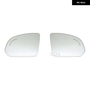 ボルボ 自動加熱死角ハザードウイングリアミラーガラス XC40 2020 2021 2022 - a　pair
