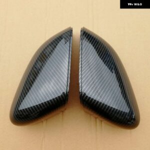ジャガー 自動カーボンバックミラー カバー ウイングミラーシェルキャップハウジング XF XE 2010-16- - Carbon Fiber A pair