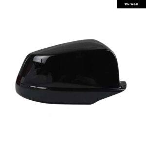 BMW 自動リアミラーカバー フレームトリム交換 5シリーズ F10 F11 F18 PRE-LCI 520I 525I 530I 535I 2011 2012 2013 - Black cover Right