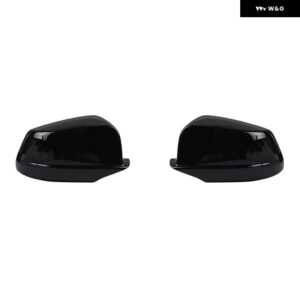 BMW 自動リアミラーカバー フレームトリム交換 5シリーズ F10 F11 F18 PRE-LCI 520I 525I 530I 535I 2011 2012 2013 - Black Cover LR