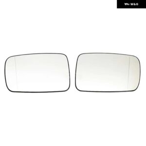 BMW 自動加熱ウイングリアミラーガラス E46 3シリーズクーペ 1999-2006 E65 E66 E67 7シリーズ 2001-2008 51167028427 51167028428 - A Pair