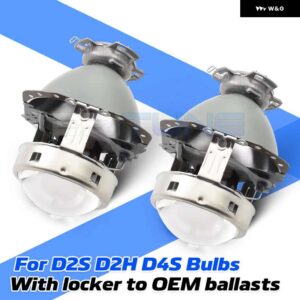 アウディ BMW E55 D2S D1S D3S D4S プロジェクターレンズ HELLA 2 A6 C6/ E60 E53 E65 E63/ベンツ W211 W212 W219 W209 C207 W163 ヘッドライト レンズ - For D2S D4S