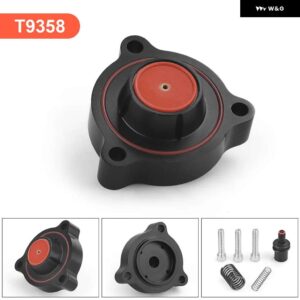 アウディ BMW アルミ BOV アダプター DV とダイバーターバルブ T9351 T9352 T9355 T9356 T9357 T9358 VW フォード ベンツなど - T9358