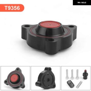 アウディ BMW アルミ BOV アダプター DV とダイバーターバルブ T9351 T9352 T9355 T9356 T9357 T9358 VW フォード ベンツなど - T9356