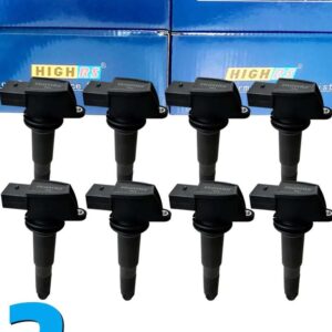 ポルシェ イグニッションコイルパック 37773 カレラ GT 980 5.7L V10 M80 カイエン 9PA 4.5L V8 M48 02-2 - 10pcs