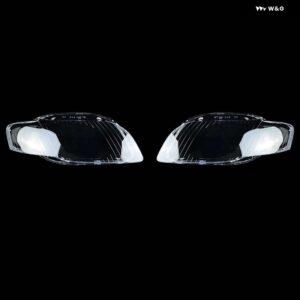 アウディ 自動フロント交換ライトキャップ A4 B7 2006 2007 2008 ヘッドライト カバー クリアランプケース レンズ シェル - A Piar