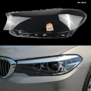 BMW ガラス ヘッドライト カバー ヘッドランプレンズ キャップランプシェードシェル 5シリーズ G30 G38 520I 523I 525I 528I 530I 2018 2019 2020 - Left3