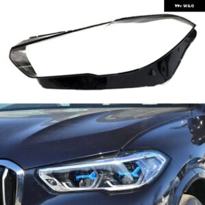 BMW ヘッドライト カバー レンズ シェルフロントヘッドランプシェードオートライトキャップ X5 X6 X5M X6M G05 G06 F95 2019-22 - Left2