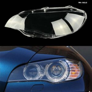 BMW フロント ヘッドライト ガラスヘッドランプクリアランプシェルレンズ カバー X6 E71 2008-14 - Low Left
