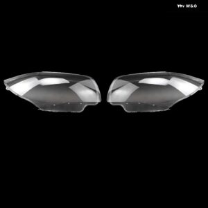 BMW 交換用ガラス ヘッドライト ケース シェルキャップクリアランプシェードレンズ カバー 1シリーズ E87 120I 39753 - A Piar