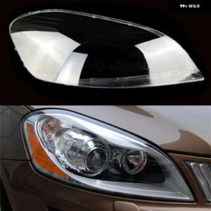 ボルボ XC60 2009 2013 クリアランプシェードヘッドランプカバー ランプシェード ヘッドライト シェルカバー レンズ プレキシガラスライトキャップ - Right2