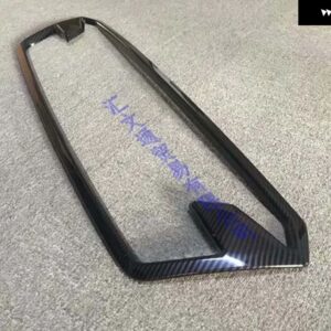 スバル XV GT 2018 2019 2020 フロントセンターメッシュグリルグリルカバー ラジエーター ストリップ トリム 装飾 スタイリン - black