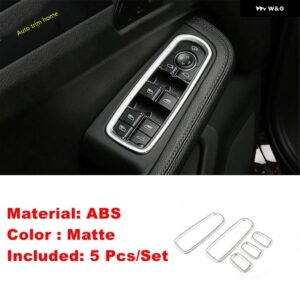 ポルシェ ダッシュボード AC エアリフトボタン ライトコントロールカップホルダー パネル カバー トリム マカン 2014 - 2023 マット - Model A