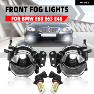 BMW フォグランプ E60 E90 E46 E63 E61 323I 325I 525I ヘッドライト LED フォグランプ ハロゲン フォグランプ アセンブリ 部品 - LED B