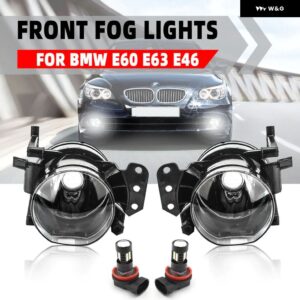 BMW フォグランプ E60 E90 E46 E63 E61 323I 325I 525I ヘッドライト LED フォグランプ ハロゲン フォグランプ アセンブリ 部品 - LED A