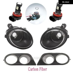 BMW フォグランプ E46 M3 2001-2005 2006 サラウンドエアダクト フォグランプ カバー グリルフレーム LED ヘッドライト