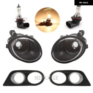 BMW フォグランプ E46 M3 2001-2005 2006 サラウンドエアダクト フォグランプ カバー グリルフレーム LED ヘッドライト