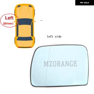 BMW E53 X5 1999-2006 加熱サイドミラー ガラスドアウィング リアビューバックミラー ガラスレンズ 51168408797 - L mirror