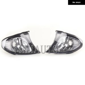BMW E46 3シリーズ 2002-2005 コーナーライト ウィンカーライト ヘッドライト ヘッドランプ 部品 63137165859 63137165860 - L and R