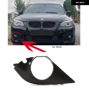 BMW E60 E61 M スポーツ 2003-2009 525I 528I 530I 2004-2010 フォグライト カバー バゼル グリル フォグランプ ランプ フレーム カバー ホール グリル - R cover