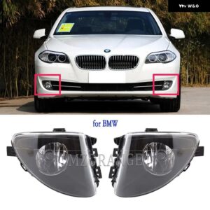 BMW フォグランプ F10 F18 520D 520I 523LI 525LI 530LI 2010-2012 2013 2014 5シリーズ ヘッドライト フォグライト 63177216885 - 1 pair no bulb