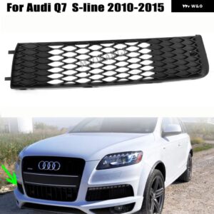 アウディ フォグランプ カバー Q7 4L S ライン 40148-2015 フォグライト グリル レーシング グリル ヘッドライト メッシュ - Right