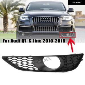 アウディ フォグランプ カバー Q7 4L S ライン 40148-2015 フォグライト グリル レーシング グリル ヘッドライト メッシュ - left cover