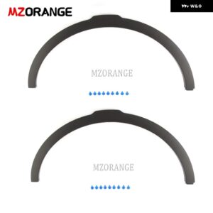 ランドローバー フロント車ホイールアーチ モールディング フェンダー レンジローバー イヴォーク 2012-17 フレアホイールアーチトリム - Pair