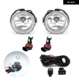 スバル フォグランプ インプレッサ WRX STI フォレスター 39753-2013 LED フロントバンパー フォグライト ヘッドライト ド - LED Fog and Wires