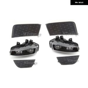 ランドローバー レンジローバー イヴォーク 2011-2015 LED DRL フォグランプ ヘッドライト フォグライト カバー グリル LR026089 LR026090 - Smoked Cover L and R