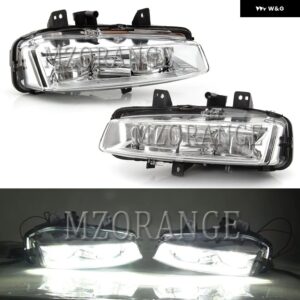 ランドローバー レンジローバー イヴォーク 2011-2015 LED DRL フォグランプ ヘッドライト フォグライト カバー グリル LR026089 LR026090 - LED L and R
