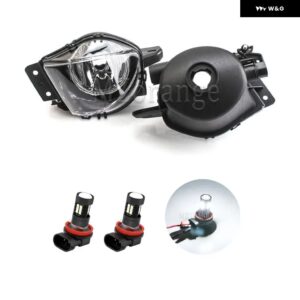 BMW フロントバンパー フォグランプ 3シリーズ E90 E91 セダン 325 328 335 2006-2008 LED ハロゲン ヘッドライト ドライビングランプ