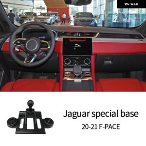ジャガー 電話ホルダー スタンド 専用ベース コロケーション マウント XFL XE F-PACE E-PACE 2018 2019 2020 - 20-21yr F-PACE