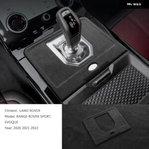ランドローバー レンジローバー スポーツ EVOQUE 2020 2021 2022 ギアレバースティックシフトハンドルシースシェル N ベースカバ - Black Base